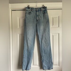 Abercrombie & Fitch Light 90’s Straight Ultra High Rise Women’s Jeans